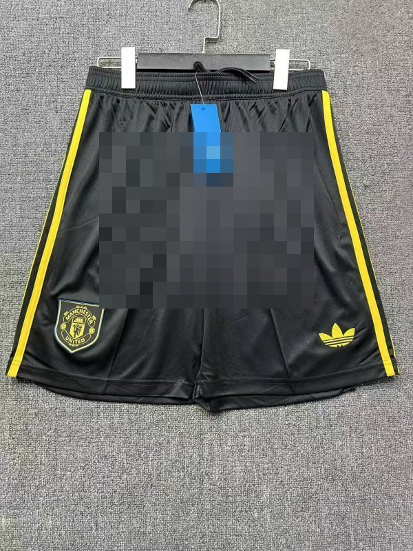 Man United Third Soccer Shorts 25/26